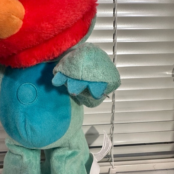 Sesame Street Dino Stomp Elmo 13-Inch Plush Stuffed Animal Sings and Dances - Picture 3 of 10